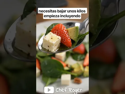 ¿Necesitas bajar 5 kilos? Empieza con esta ensalada 🥗 #chefroger #bajardepeso #comobajardepeso