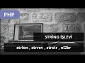 DERSLERI - STRING ISVLEVLERI