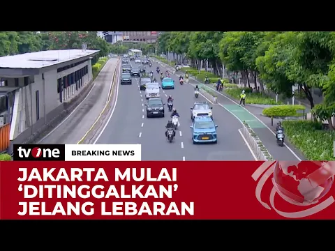 Arus Lalin Jakarta Lengang H-3 Lebaran