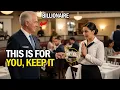 Download Lagu Billionaire Tips Just $1, Waitress’s Reaction Changes Her Life Forever...