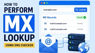 How to Perform MX Lookup Using DNS Checker