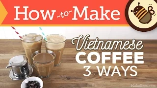 Download How to Make Vietnamese Coffee - 3 Ways (Hot, Iced \u0026 Shaken) MP3