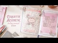 August Bullet Journal Theme Coquette Aesthetic Setup Mystery Journal