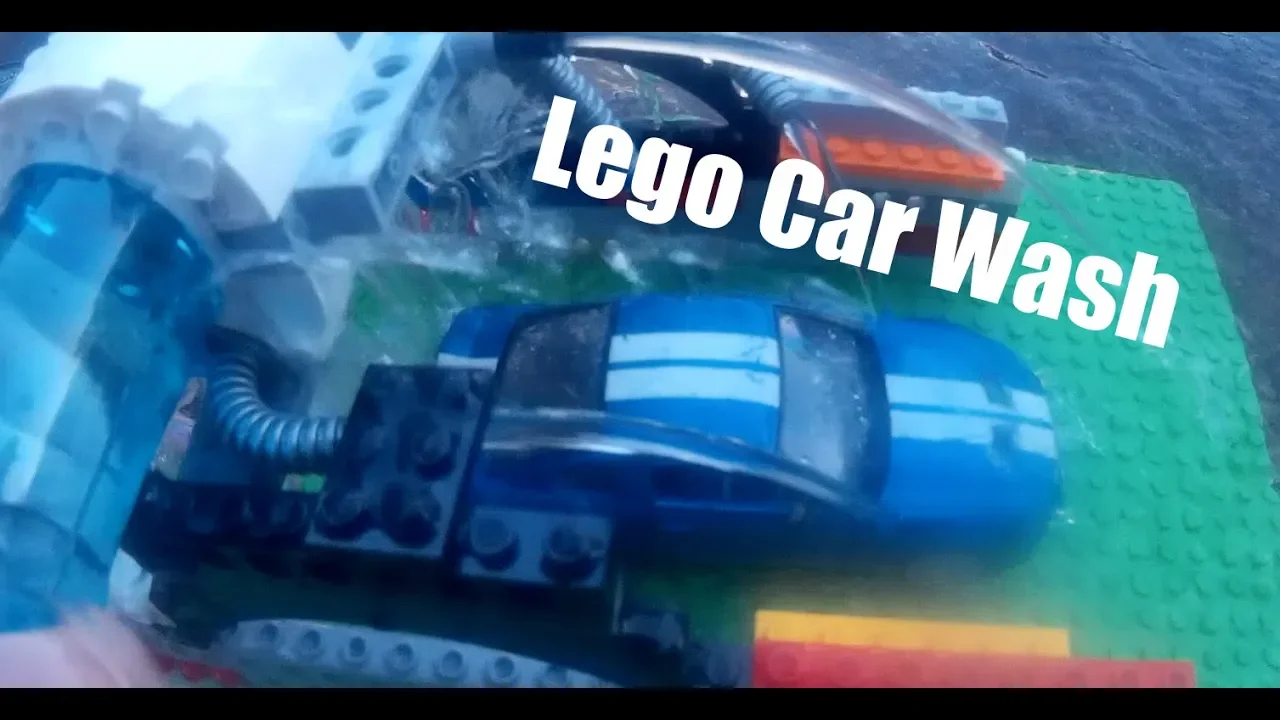 Lego Friends Spinning Brushes Car Wash Build Review Silly Play Kids Toys. 