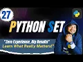 Python Sets complete Coders India By Rohit Tyagi