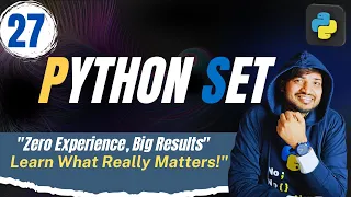 Python Sets complete Coders India By Rohit Tyagi