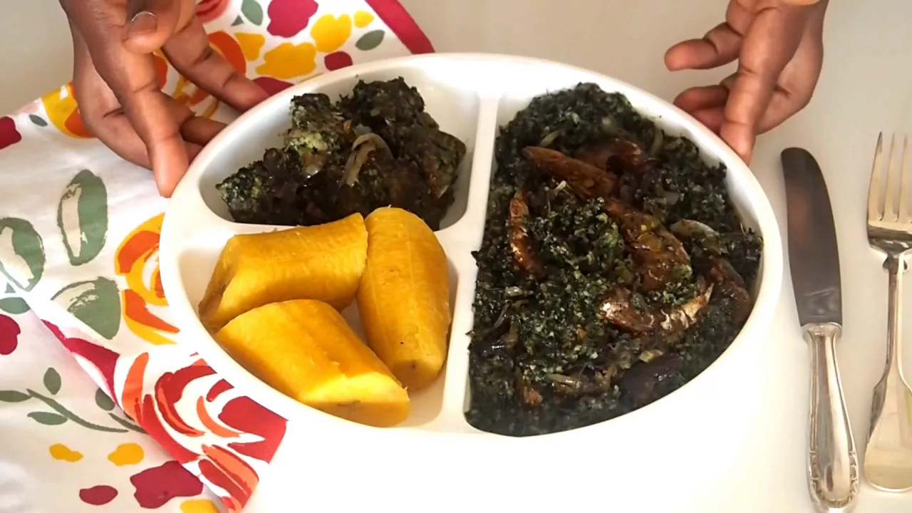 Ndol and Plantain - A delicious disease-fighting food from Cameroon