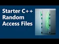 Random-Access Files Starter C Programming Ch 12D