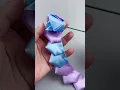 Handmade diy ribbon rose flowers birt ay gift