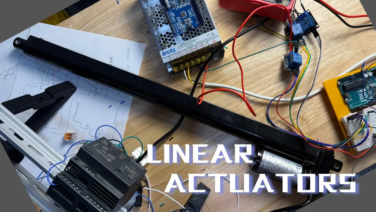 How to Control Linear Actuators from Hand Switches, PLCs and Arduinos!