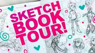 ALL THE ART SCRIBBLES DOODLES Take A Look Inside My Sketchbook 22 