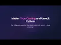 Type Conversion in Python Explained Python Zero to Hero