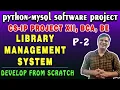 CS-IP Project Library Management System Python MySQL Project CBSE Class 12 BCA BE Part-2