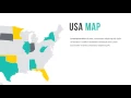 USA Map Keynote Template Fully Animated Editable States