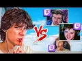 Download Lagu I GO UNDERCOVER AND 1V1 STREAMERS