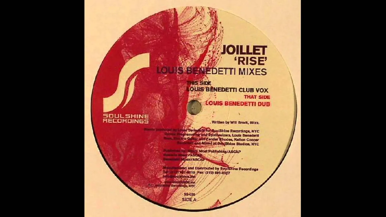 Joillet - Rise (Louis Benedetti Club Vox)