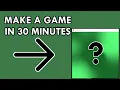 34 5 Minutes To Make A Game In Python