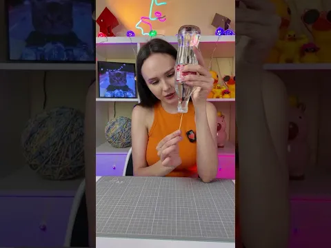 Зубочистка в закрытую бутылку 😱 #физика #спор
