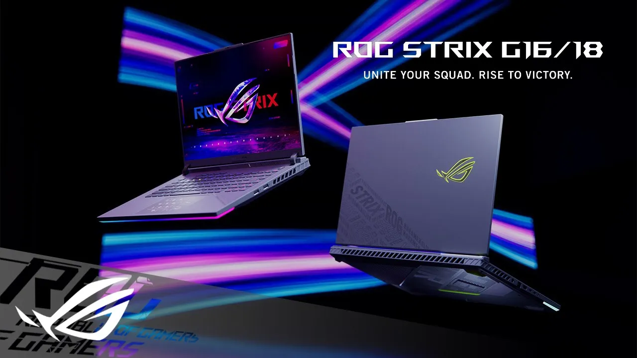 ROG Strix 3D intro video