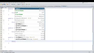 Java Get and Set Methods
