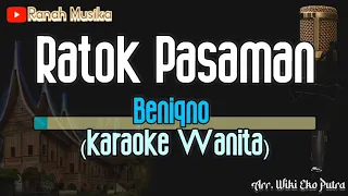 ratok pasaman karaoke beniqno nada wanita joget minang karaoke minang