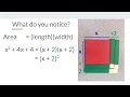 Expanding and Factoring Quadratics Part 2 - Algebra Tiles