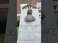 Jeanne Mance Memorial on Ouellette Ave in Downtown Windsor Ontario Canada