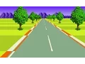 Tilengine pseudo-3D road example