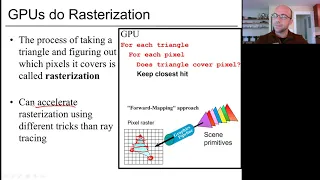 Introduction to Computer Graphics Lecture 17 Rasterization