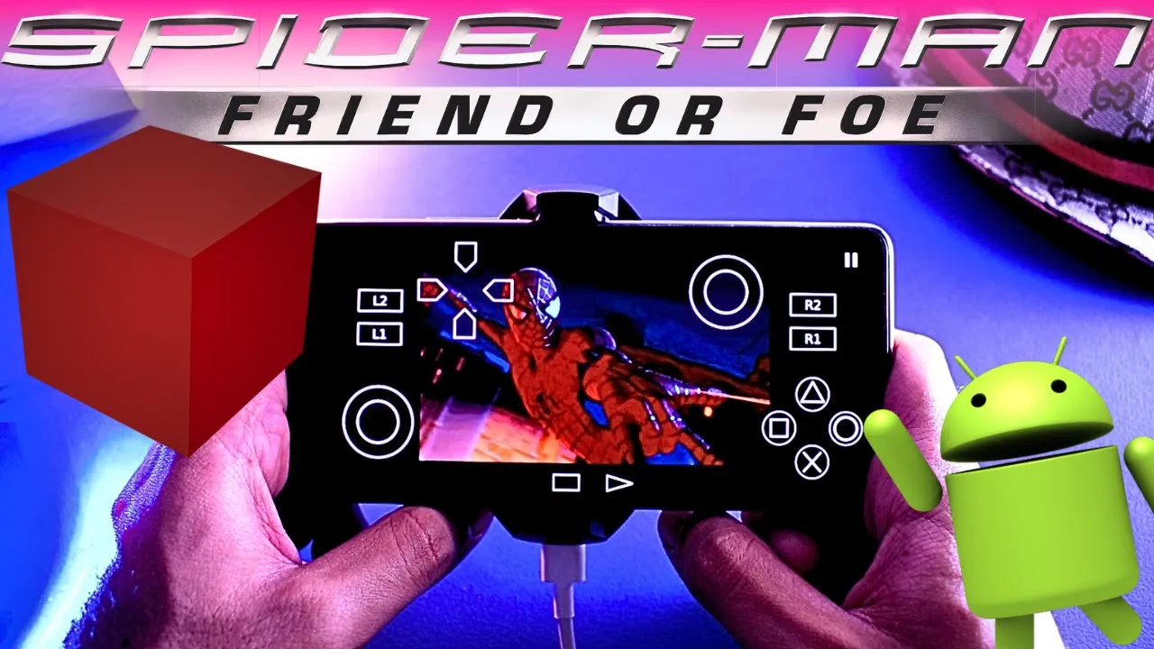 Spider Man Friend or Foe Android Gameplay | PS2 Emulator Android | Nethersx2 Android