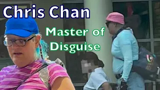 Chris Chan Spotted in Disguise - Hanging with New Gal-Pals