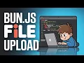 Build a Bun js File Upload to Server Using HTML Form in Browser Using TypeScript Web App