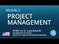 Module 2: Project Management