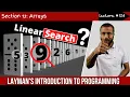 12 4 Linear search algorithm in an array Complete C programming course Sunil Dhimal