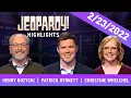 Christine Whelchel Pops Onto the Scene Daily Highlights JEOPARDY