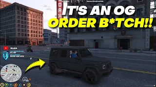 Randy Gives Ramee an OG Order NoPixel RP GTA CG