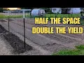 Tired of Huge Garden Rows Try This Instead
