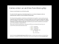 Como crear child theme o tema hijo y functions php