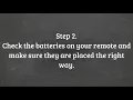 How To Program Cox Remote