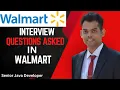 Walmart Interview Questions 2025 Core Java Spring Boot System Design Senior Java Developer Prep