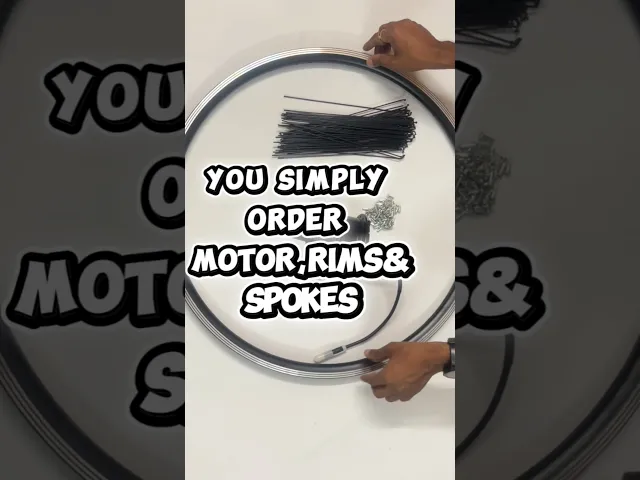 26T Cycle Rim and Hub Motor Combo overview video