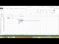Excel Creating a Stem and Leaf Plot