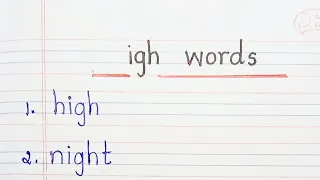 igh words