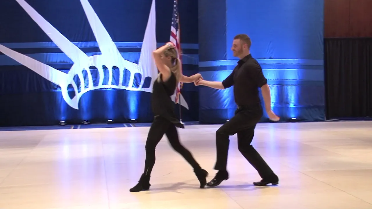 Liberty Swing 2018 All Star Strictly Swing Finals Rob Glover & Alyssa Gillespie