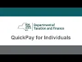 Quick Pay for Individuals