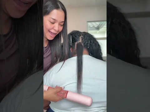 La única plancha que alisa increíble en una sola pasada, ¡incluso el cabello más difícil!