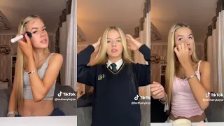 GRWM TikTok Compilation Bethanykajtar