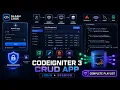 Application Overview - CRUD Application with Session in CodeIginter