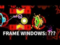 20 FRAMES CATACLYSM Frame Window Counter Geometry Dash