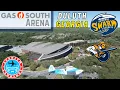 Gas South Arena - Microsoft Flight Simulator STADIUM LANDING
